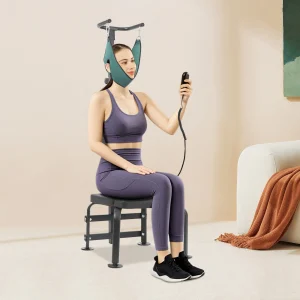 Electric Cervical Traction Device Neck Stretcher with Remote Control