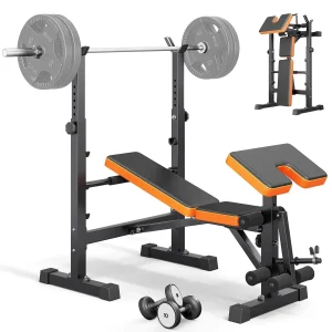 Multi-Function 6 in 1 Weight Bench Set